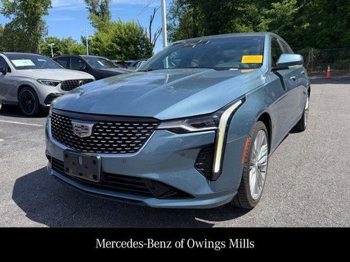 Midnight Steel Metallic 2023 Cadillac CT4 Premium Luxury