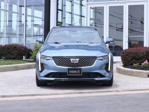 Midnight Steel Metallic 2023 Cadillac CT4 Premium Luxury