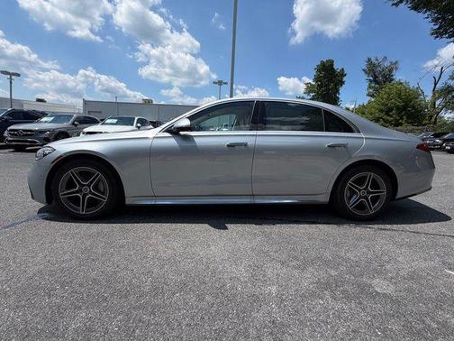 Silver Metallic 2024 Mercedes-Benz S-Class 4MATIC