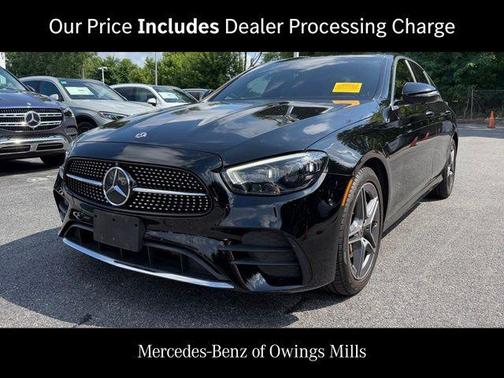 Black 2023 Mercedes-Benz E-Class 4MATIC