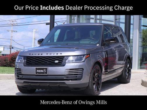 Eiger Grey Metallic 2020 Land Rover Range Rover 3.0L V6 Supercharged HSE