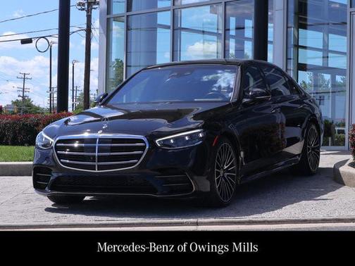 Obsidian Black 2023 Mercedes-Benz S-Class 4MATIC