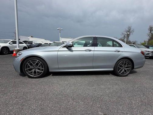 Silver 2023 Mercedes-Benz E-Class 4MATIC