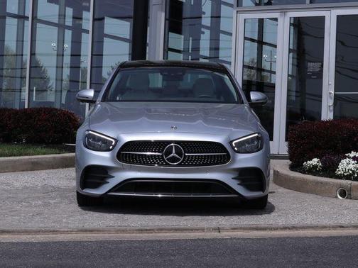 Silver 2023 Mercedes-Benz E-Class 4MATIC