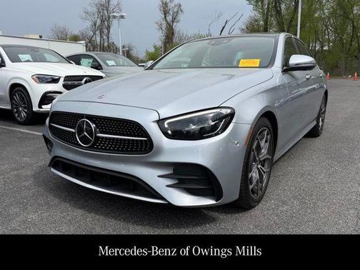 Silver 2023 Mercedes-Benz E-Class 4MATIC
