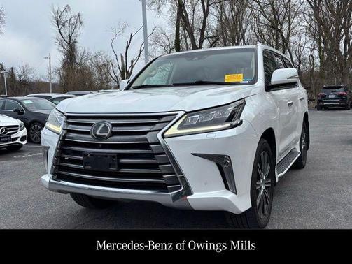 White Pearl 2018 Lexus LX 570 Base