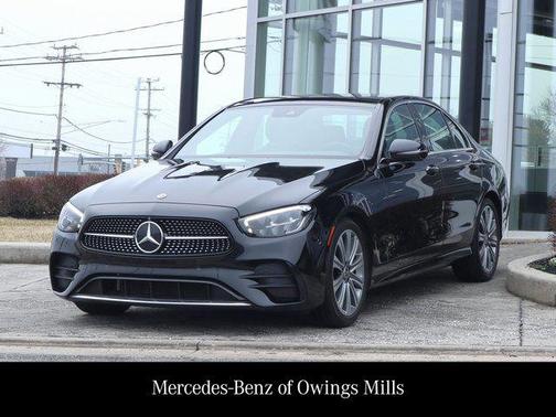Black 2023 Mercedes-Benz E-Class 4MATIC
