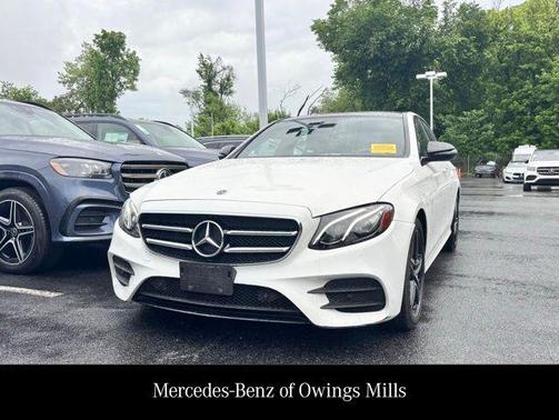 Polar White 2019 Mercedes-Benz E-Class 4MATIC