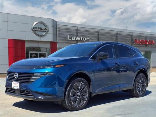 Aurora Blue Pearl Metallic/Super Black 2026 Nissan Murano Platinum