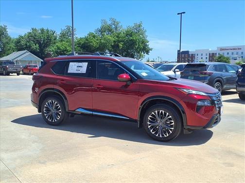 Scarlet Ember Tintcoat 2026 Nissan Rogue Platinum