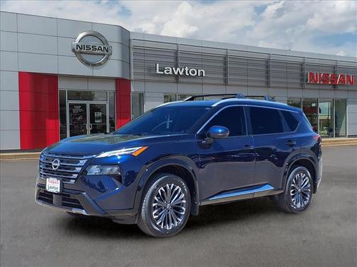 Deep Ocean Blue Pearl 2026 Nissan Rogue Platinum