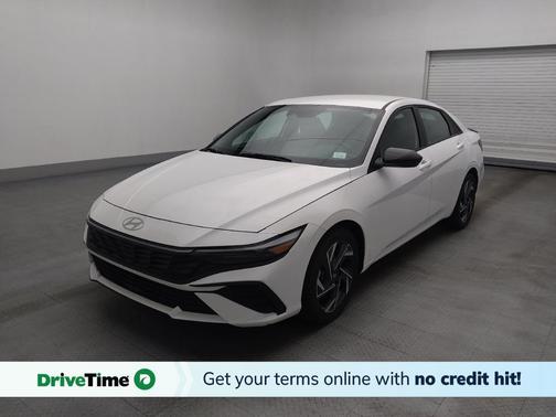 Serenity White 2025 Hyundai ELANTRA Sport