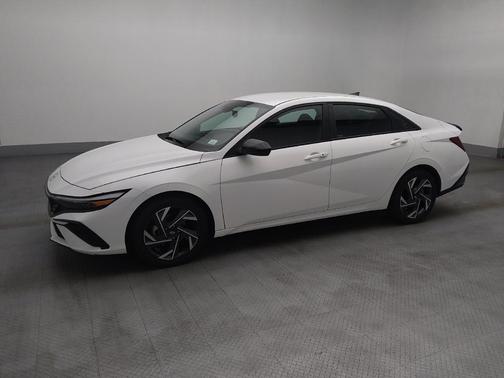 Serenity White 2025 Hyundai ELANTRA Sport