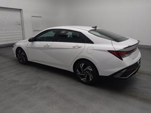 Serenity White 2025 Hyundai ELANTRA Sport