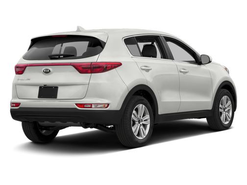 Clear White 2017 Kia Sportage LX