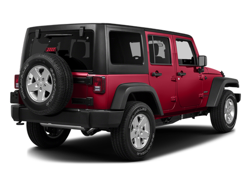 Firecracker Red Clearcoat 2016 Jeep Wrangler Unlimited Sport
