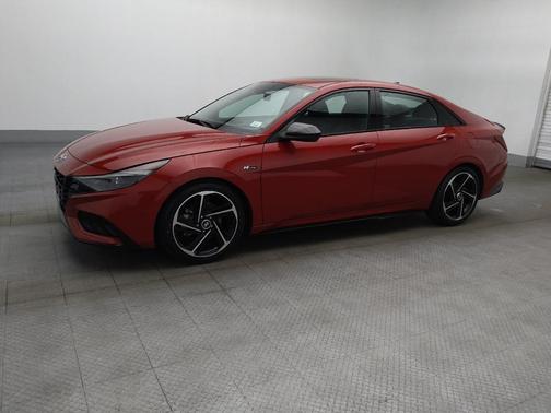 Scarlet Red Pearl 2023 Hyundai ELANTRA N Line