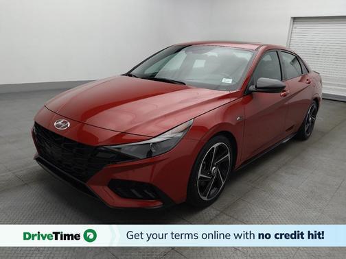 Scarlet Red Pearl 2023 Hyundai ELANTRA N Line