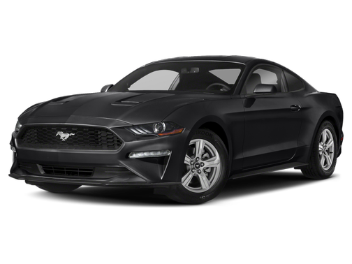 Shadow Black 2018 Ford Mustang EcoBoost