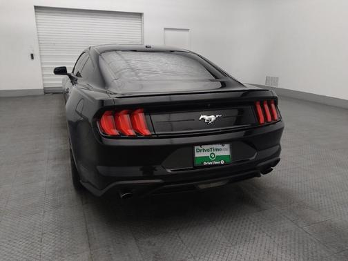Shadow Black 2018 Ford Mustang EcoBoost