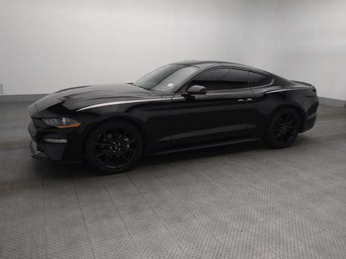 Shadow Black 2018 Ford Mustang EcoBoost