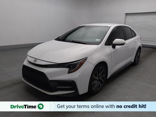 White 2022 Toyota Corolla SE