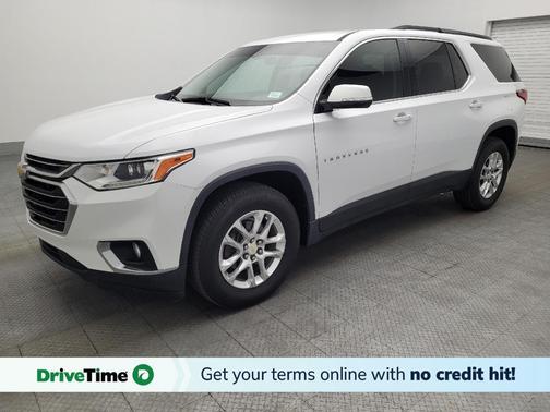 White 2019 Chevrolet Traverse LT Cloth