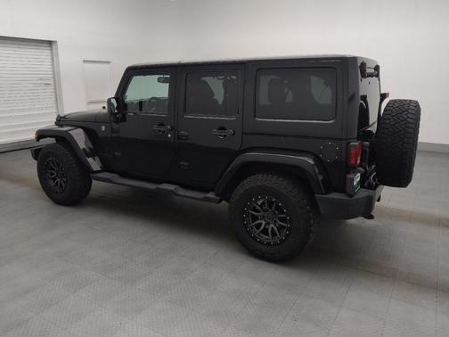 Black Clearcoat 2014 Jeep Wrangler Unlimited Altitude