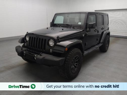 Black Clearcoat 2014 Jeep Wrangler Unlimited Altitude