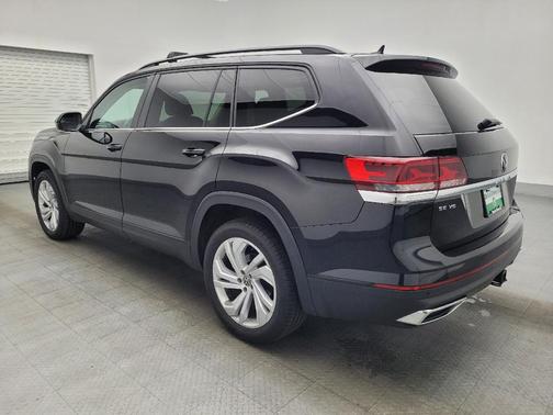 Deep Black Pearl 2021 Volkswagen Atlas 3.6L SE w/Technology