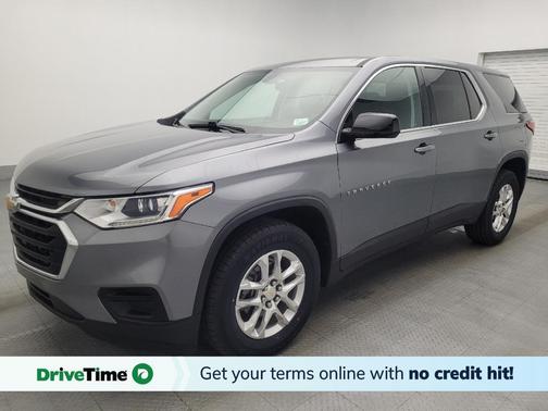 Satin Steel Metallic 2020 Chevrolet Traverse LS