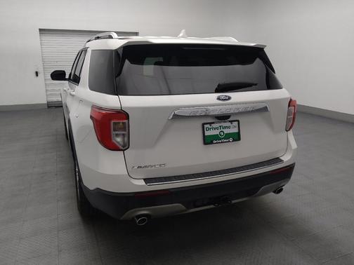 Star White Metallic Tri-Coat 2021 Ford Explorer Limited