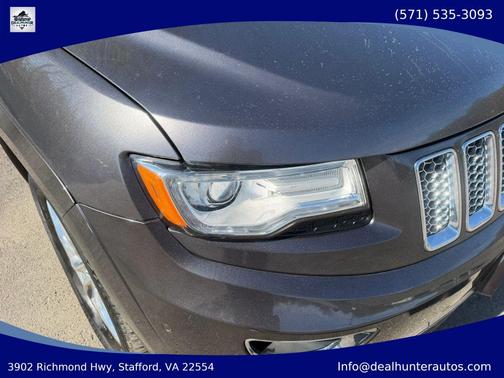 Gray 2015 Jeep Grand Cherokee Summit