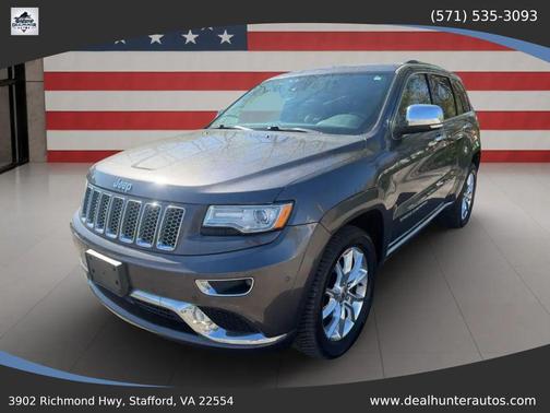 Gray 2015 Jeep Grand Cherokee Summit