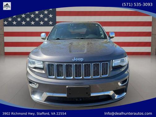 Gray 2015 Jeep Grand Cherokee Summit