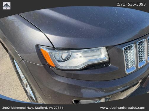 Gray 2015 Jeep Grand Cherokee Summit
