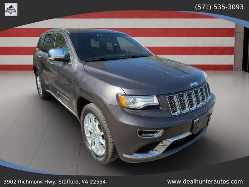 Gray 2015 Jeep Grand Cherokee Summit