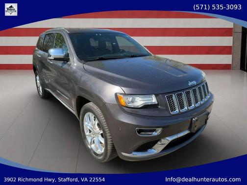Gray 2015 Jeep Grand Cherokee Summit
