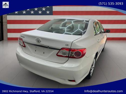 Super White 2012 Toyota Corolla LE