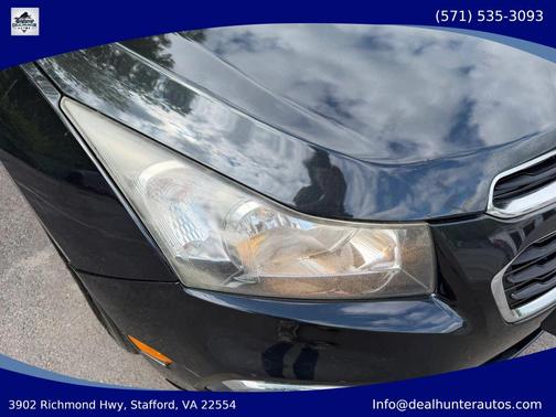 Black 2016 Chevrolet Cruze Limited 1LT