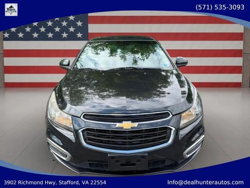 Black 2016 Chevrolet Cruze Limited 1LT