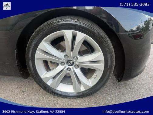 Black 2012 Hyundai Genesis Coupe 2.0T Premium