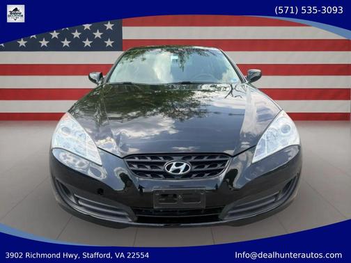 Black 2012 Hyundai Genesis Coupe 2.0T Premium