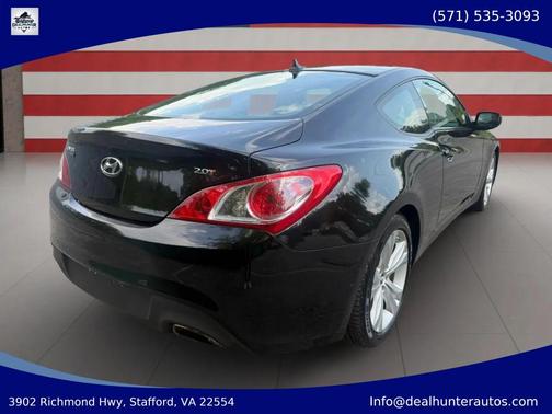 Black 2012 Hyundai Genesis Coupe 2.0T Premium