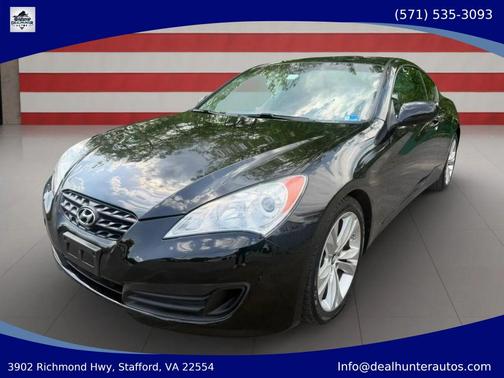 Black 2012 Hyundai Genesis Coupe 2.0T Premium