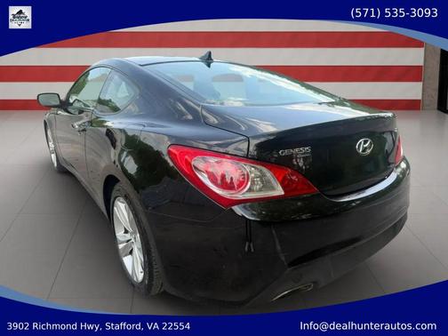 Black 2012 Hyundai Genesis Coupe 2.0T Premium