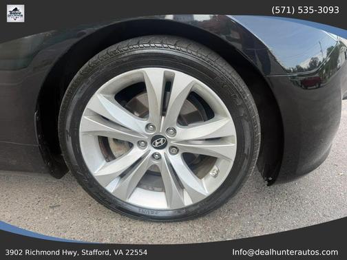 Black 2012 Hyundai Genesis Coupe 2.0T Premium