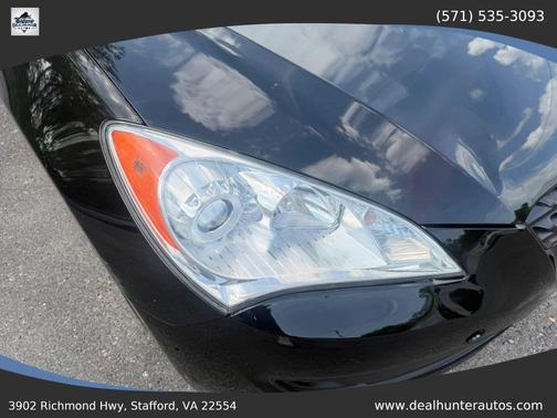 Black 2012 Hyundai Genesis Coupe 2.0T Premium