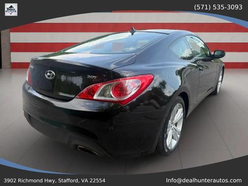 Black 2012 Hyundai Genesis Coupe 2.0T Premium