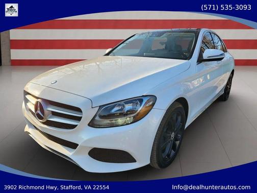 White 2016 Mercedes-Benz C-Class C 300 4MATIC